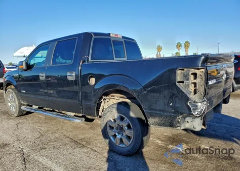 2011 Ford F150 Supercrew из США, поврежденный, VIN 1FTFW1CT7BFC39128